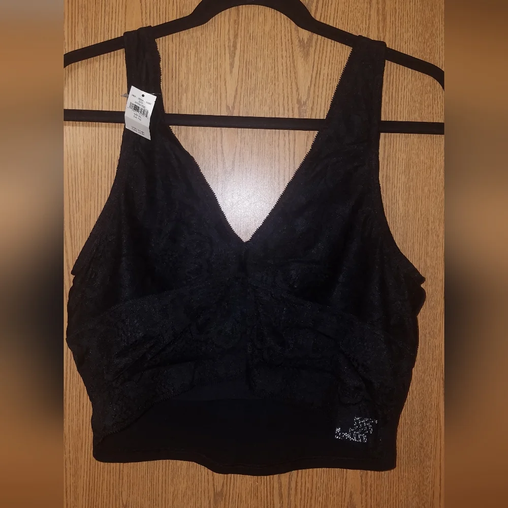 NWT Aerie Bra Black Size XL